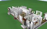 The Jeffrey MacDonald Case: CJ00108.JPG: The Jeffrey MacDonald apartment, fly-by view, facing southeast