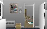 The Jeffrey MacDonald Case: CJ000186.JPG: Representation of the kitchen in the Jeffrey MacDonald apartment at 544 Castle Drive, facing east