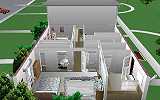 The Jeffrey MacDonald Case: CJ000245.JPG: Representation of the Jeffrey MacDonald apartment, facing west