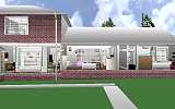 The Jeffrey MacDonald Case: CJ000250.JPG: Representation of the Jeffrey MacDonald apartment, facing north