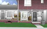 The Jeffrey MacDonald Case: CJ000256.JPG: Representation of the rear of the Jeffrey MacDonald apartment, facing south