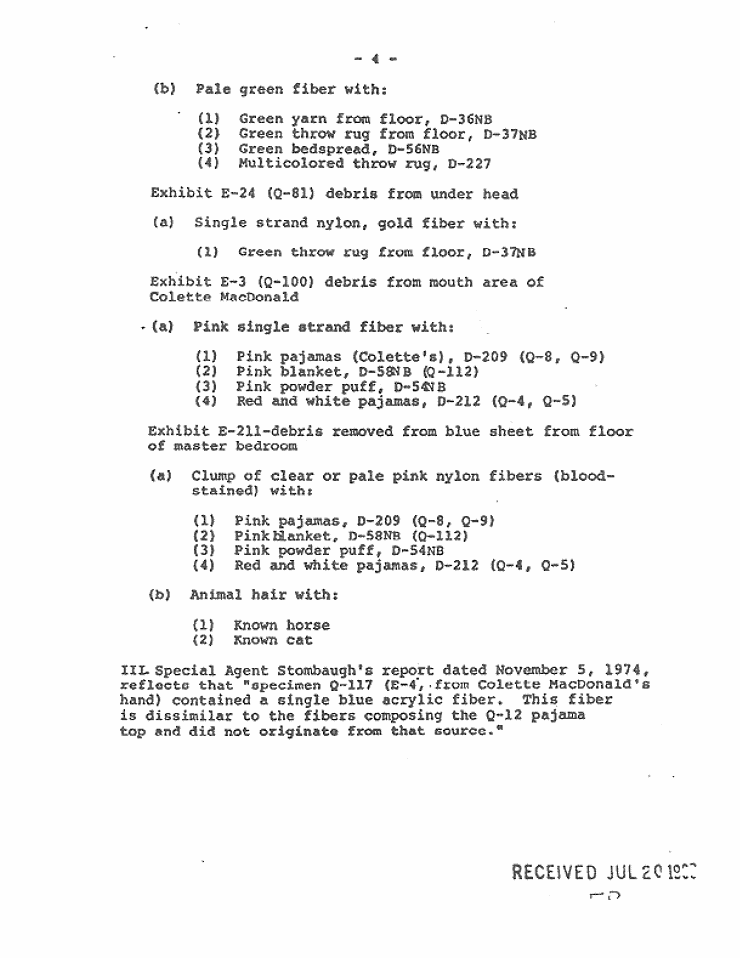 December 14, 1978: Memo from Brian Murtagh to Morris Clark (FBI); page 4 of 5