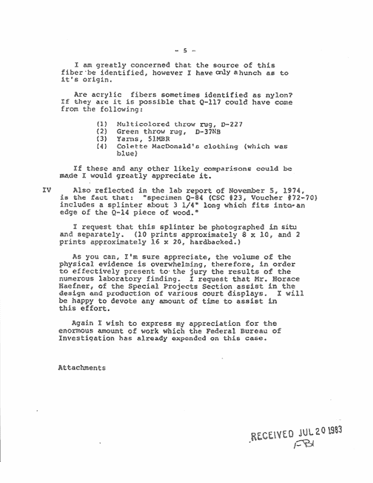 December 14, 1978: Memo from Brian Murtagh to Morris Clark (FBI); page 5 of 5