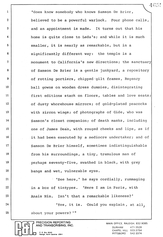 August 10, 1979: Reading of Jeffrey MacDonald's statements and Esquire magazine articles; page 47 of 56