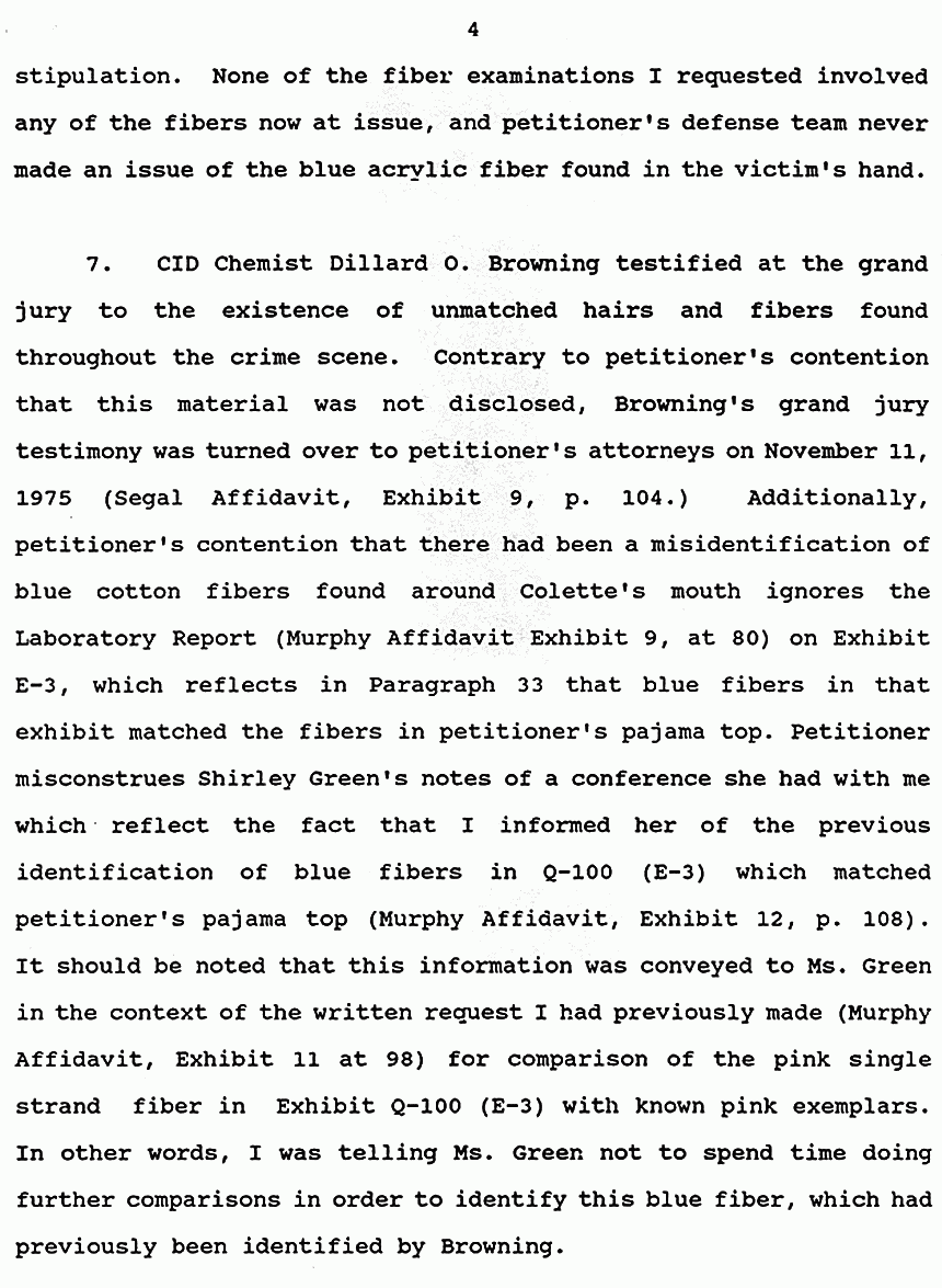 February 19, 1991: Affidavit of Brian Murtagh, page 4 of 37