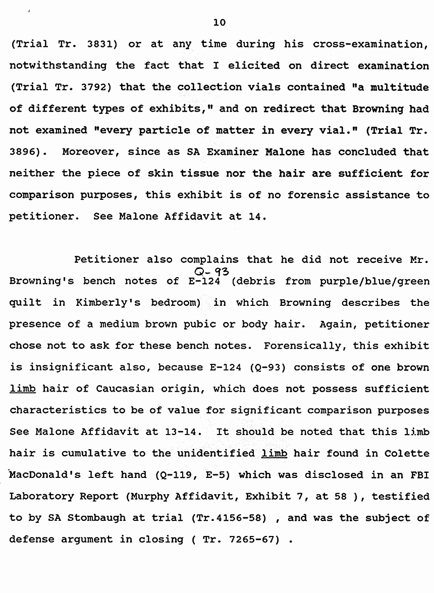 February 19, 1991: Affidavit of Brian Murtagh, page 10 of 37