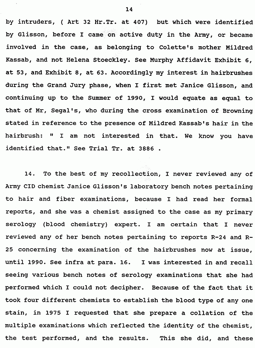 February 19, 1991: Affidavit of Brian Murtagh, page 14 of 37