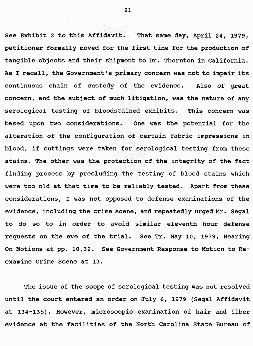 February 19, 1991: Affidavit of Brian Murtagh, page 21 of 37