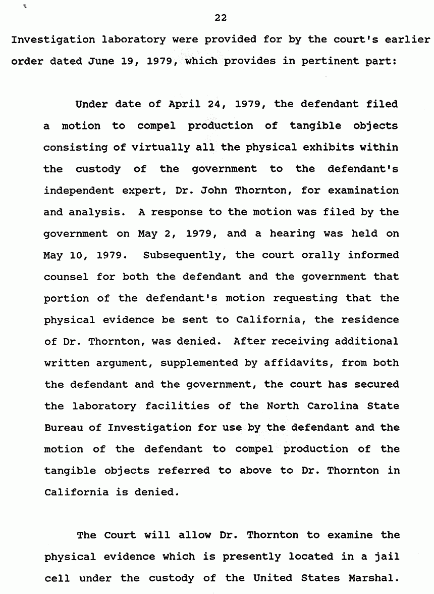 February 19, 1991: Affidavit of Brian Murtagh, page 22 of 37