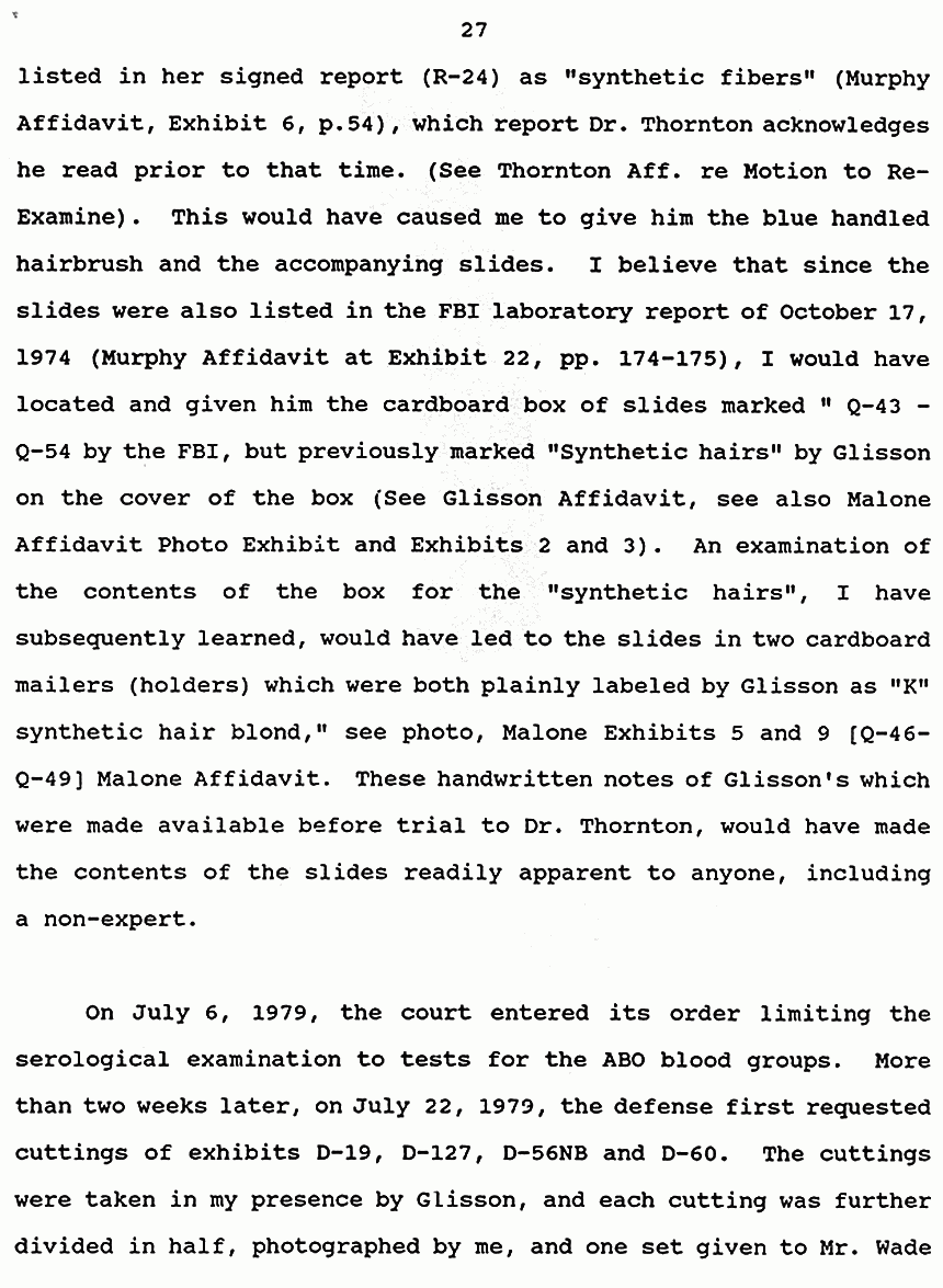 February 19, 1991: Affidavit of Brian Murtagh, page 27 of 37