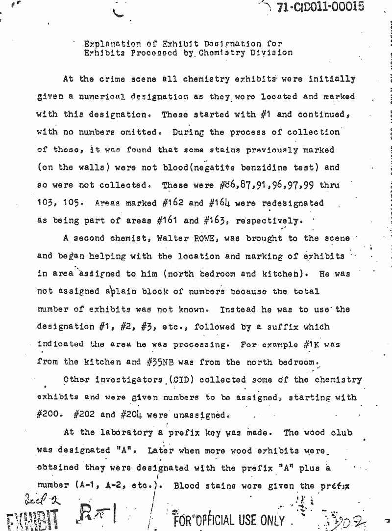 February 17-22, 1970: Notes of Craig Chamberlain (CID): p. 6 of 47