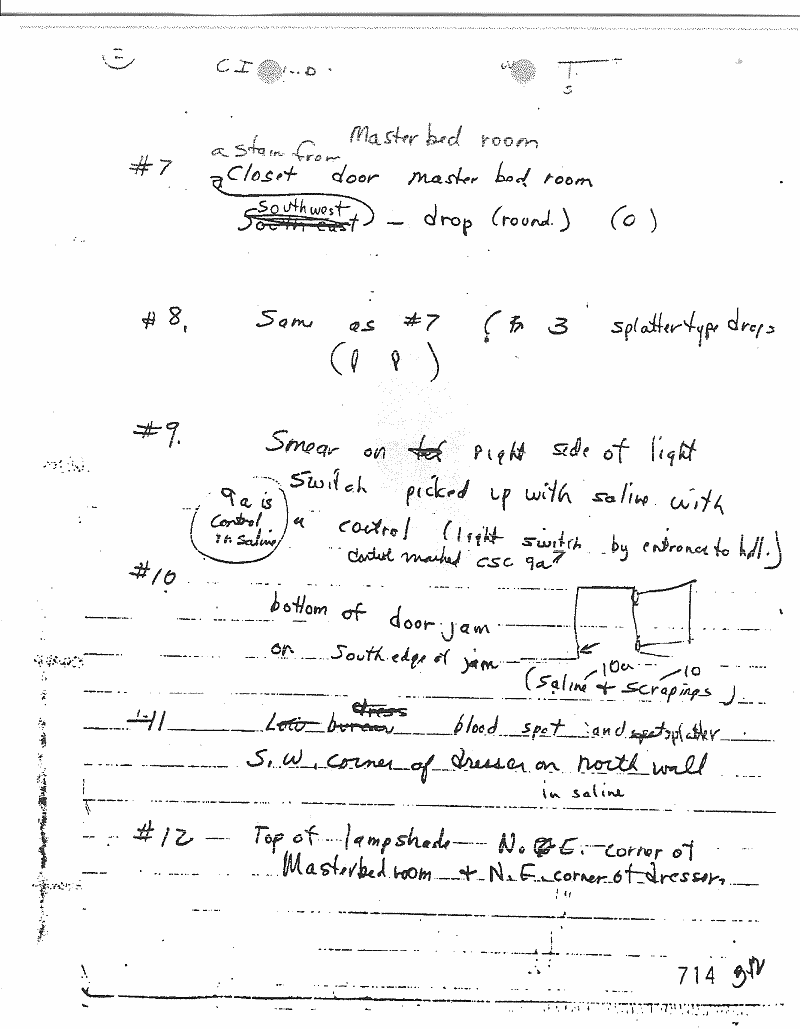 February 17-22, 1970: Notes of Craig Chamberlain (CID): p. 11 of 47