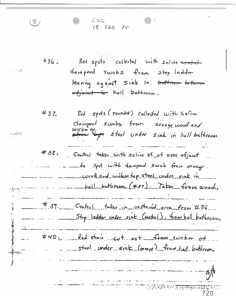 February 17-22, 1970: Notes of Craig Chamberlain (CID): p. 17 of 47