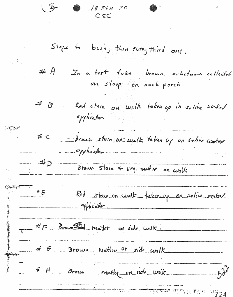 February 17-22, 1970: Notes of Craig Chamberlain (CID): p. 21 of 47
