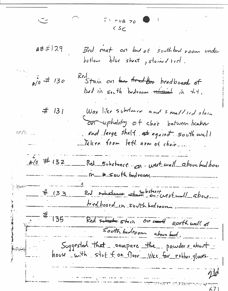 February 17-22, 1970: Notes of Craig Chamberlain (CID): p. 34 of 47