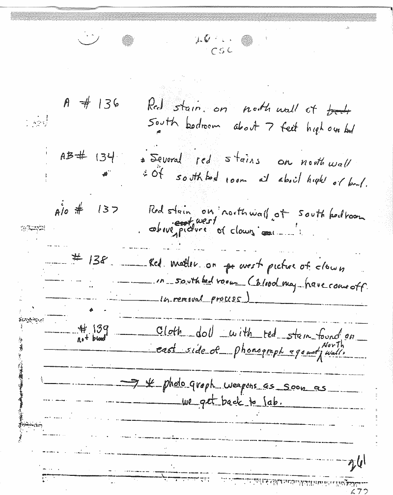 February 17-22, 1970: Notes of Craig Chamberlain (CID): p. 35 of 47