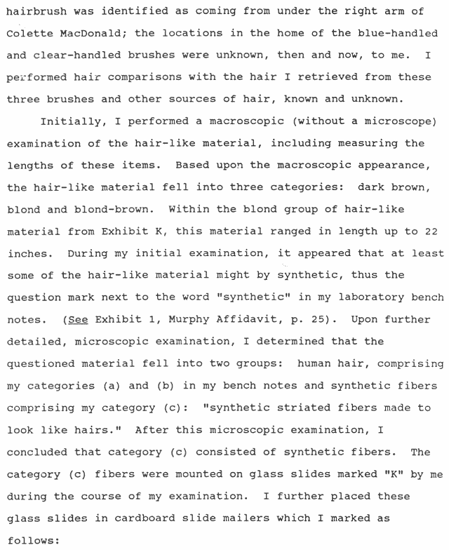 February 5, 1991: Affidavit of Janice Glisson (CID); page 4 of 8