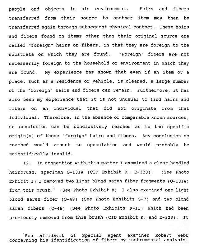 February 14, 1991: Affidavit of Michael Malone (FBI); page 5 of 14