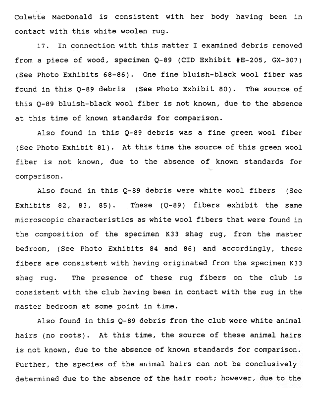 February 14, 1991: Affidavit of Michael Malone (FBI); page 11 of 14