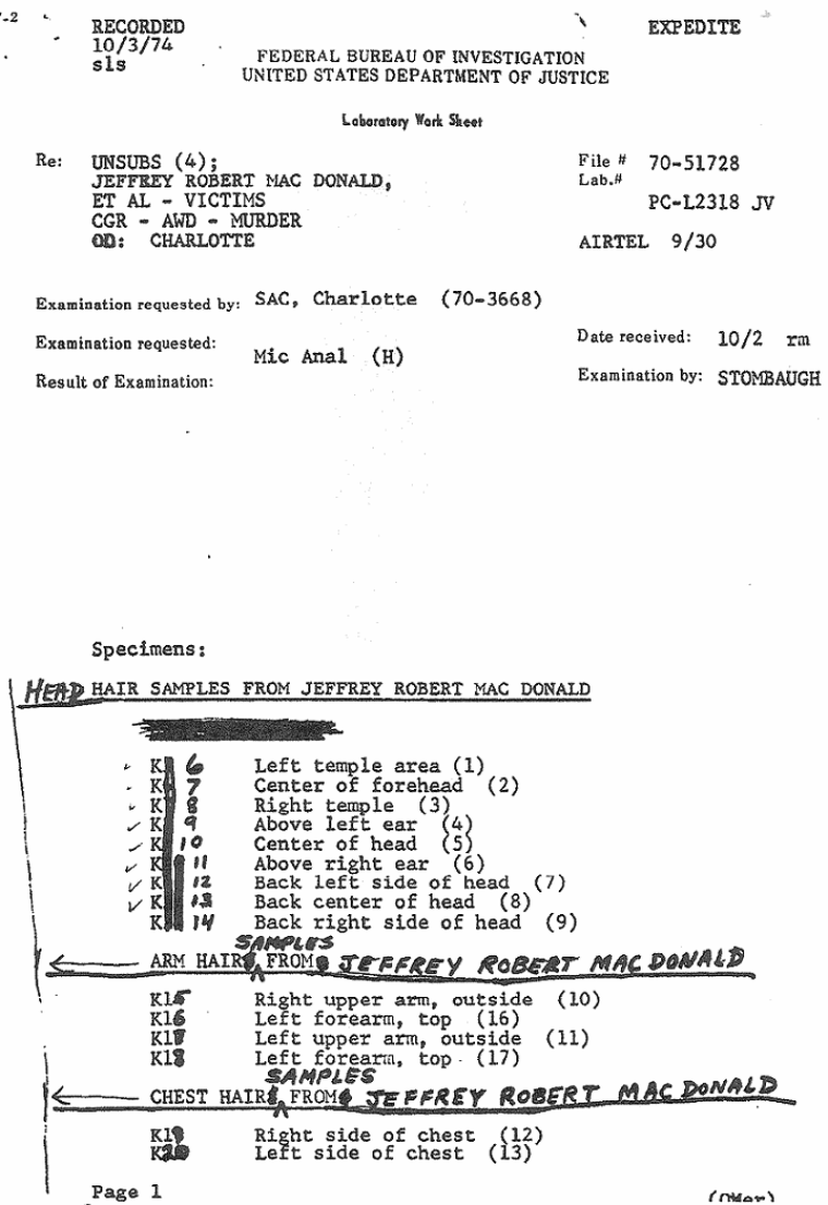 Notes of Paul Stombaugh (FBI): p. 20 of 80