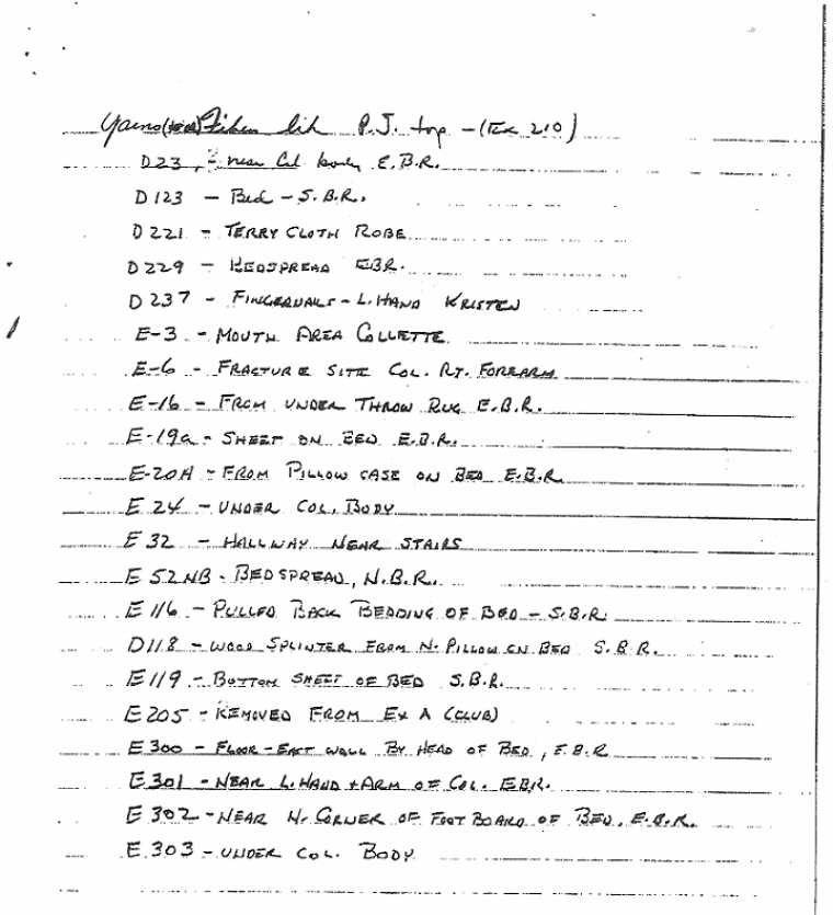 Notes of Paul Stombaugh (FBI): p. 74 of 80
